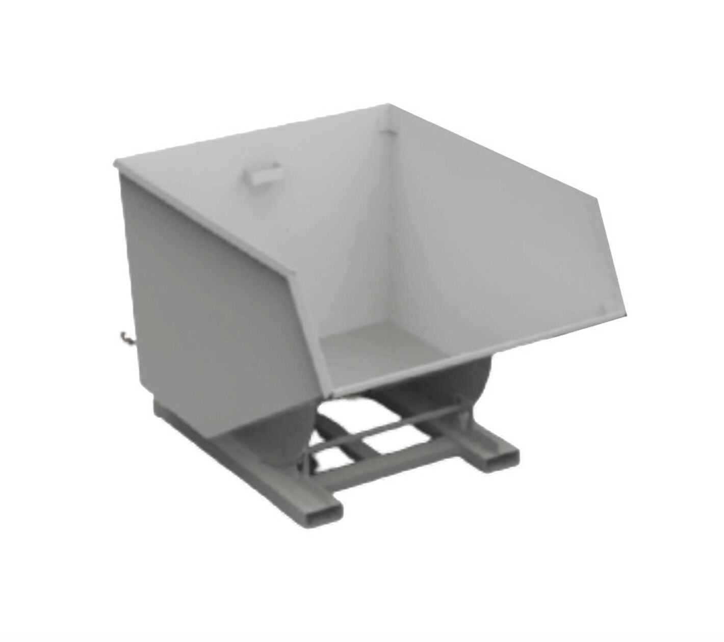1750L ECO Tipping Skip Goosewing Grey